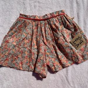 New Girls Floral Skort by PPLA 7/8 10/12 14/16